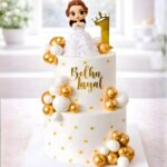 2 Story Girl Theme Cake (30 Portions)