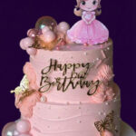 2 Story Girls Theme Cake (30 Portions)