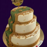 3 Story Wedding Cake