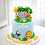 Animal Theme Cake (20 Portions)