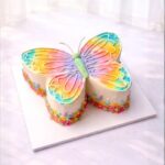 Butterfly Shape Cake (20 Portions)