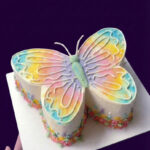 Butterfly Shape Cake (20 Portions)