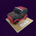 Car Theme Cake (25 Portions)
