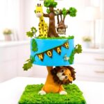 Jungle Theme Cake
