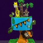 Jungle Theme Cake
