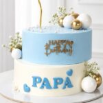 2 Tier Papa Cake (25 Portions)