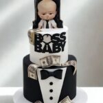 2 Tier Baby Boss Cake (40 Portions)
