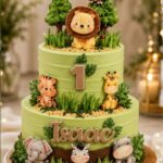2 Tier Jungle Cake (30 Portions)