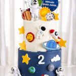 2 Tier Space Cake (40 Portions)