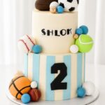 2 Tier Sports Cake (40 Portions)