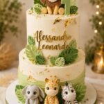 2 Tier Animal Cake (40 Portions)