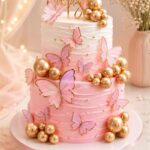 2 Tier Butterfly Cake (20 Portions)