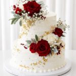 2 Tier Wedding Cake (20 Portions)