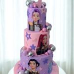 3 Tier Demon Hunters Cake (40 Portions)
