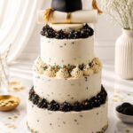 4 Tier Graduation Cake (50 Portions)