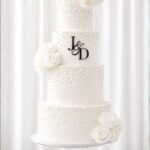 4 Tier Wedding Cake (80 Portions)