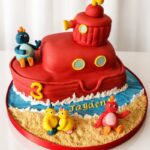 Red Boat Cake (20 Portions)