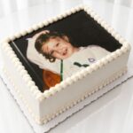 Rectangle Photo Cake (80 Portions)