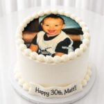 Round Photo Cake (15 Portions)